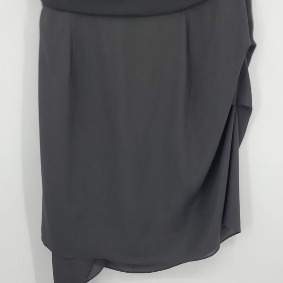 City Chic Elegant Black Asymmetrical Dress - Picture 8 of 16